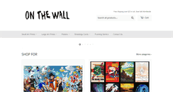 Desktop Screenshot of onthewall.co.uk